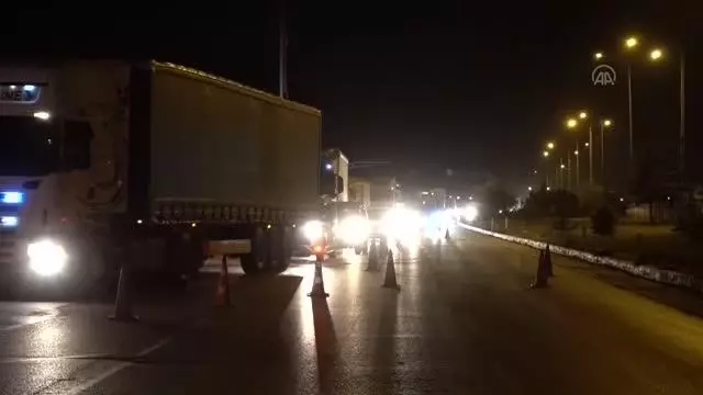 Tam kapanmaya ilişkin denetimler sürdürülüyor Tam kapanmaya ilişkin denetimler sürdürülüyor