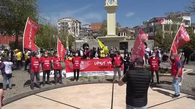 Kırklareli'de erken 1 Mayıs Kırklareli'de erken 1 Mayıs