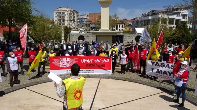 Kırklareli'de erken 1 Mayıs Kırklareli'de erken 1 Mayıs