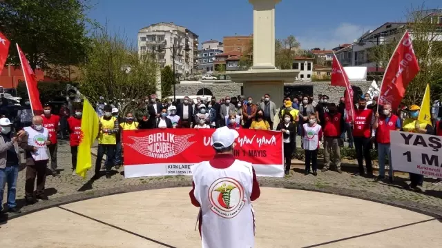 Kırklareli'de erken 1 Mayıs Kırklareli'de erken 1 Mayıs