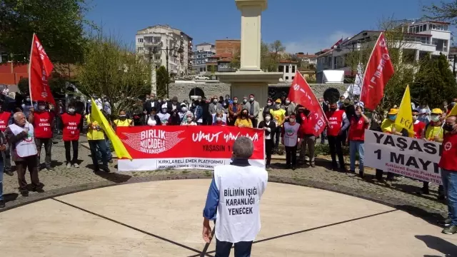 Kırklareli'de erken 1 Mayıs Kırklareli'de erken 1 Mayıs