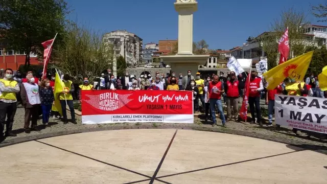 Kırklareli'de erken 1 Mayıs Kırklareli'de erken 1 Mayıs