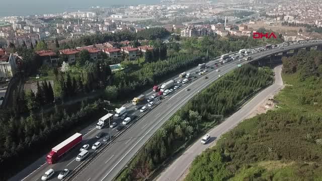 kocaeli de trafikte tam kapanma yogunlugu 3 14097997 o