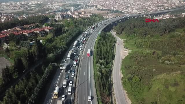 kocaeli de trafikte tam kapanma yogunlugu 4 14097997 o