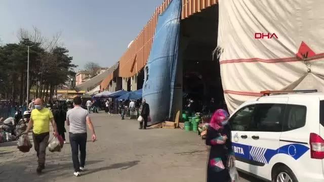 KOCAELİ KAPANMAYA SAATLER KALA PAZARDA SOSYAL MESAFE UNUTULDU KOCAELİ KAPANMAYA SAATLER KALA PAZARDA SOSYAL MESAFE UNUTULDU