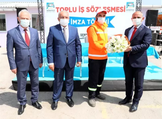Körfez işçisine 1 Mayıs ikramiyesi Körfez işçisine 1 Mayıs ikramiyesi