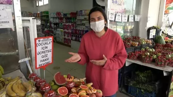Son dakika haberleri! MARKETTE ÇOCUKLARA ÖZEL 'GÖZ HAKKI REYONU' UYGULAMASI Son dakika haberleri! MARKETTE ÇOCUKLARA ÖZEL 'GÖZ HAKKI REYONU' UYGULAMASI