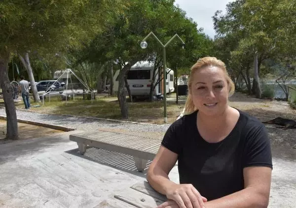 MUĞLA MARMARİS'TE KARAVAN VE ÇADIRCILAR KAMP ALANLARINI DOLDURDU MUĞLA MARMARİS'TE KARAVAN VE ÇADIRCILAR KAMP ALANLARINI DOLDURDU