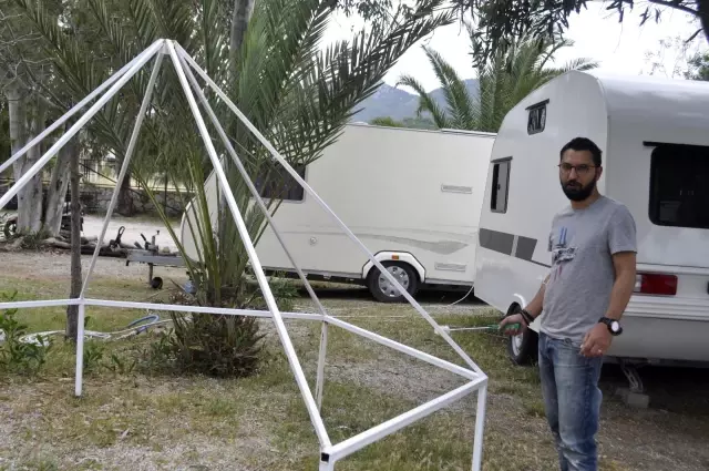 - Marmaris'te tam kapanma öncesi çadır ve kamp alanları dolmaya başladı - Marmaris'te tam kapanma öncesi çadır ve kamp alanları dolmaya başladı