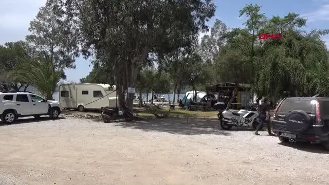 MUĞLA MARMARİS'TE KARAVAN VE ÇADIRCILAR KAMP ALANLARINI DOLDURDU MUĞLA MARMARİS'TE KARAVAN VE ÇADIRCILAR KAMP ALANLARINI DOLDURDU