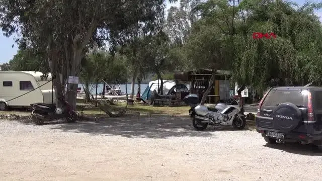 MUĞLA MARMARİS'TE KARAVAN VE ÇADIRCILAR KAMP ALANLARINI DOLDURDU MUĞLA MARMARİS'TE KARAVAN VE ÇADIRCILAR KAMP ALANLARINI DOLDURDU
