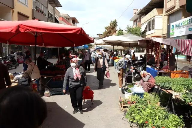 Nazilli'de 4 ayrı noktada semt pazarı kuruldu Nazilli'de 4 ayrı noktada semt pazarı kuruldu