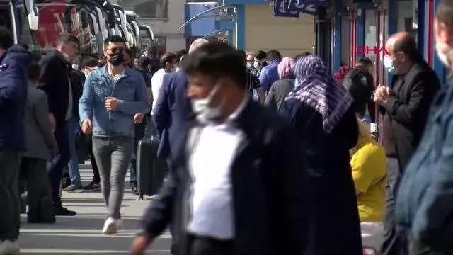 OTOGARDA KAPANMA YOĞUNLUĞU ARTTI OTOGARDA KAPANMA YOĞUNLUĞU ARTTI
