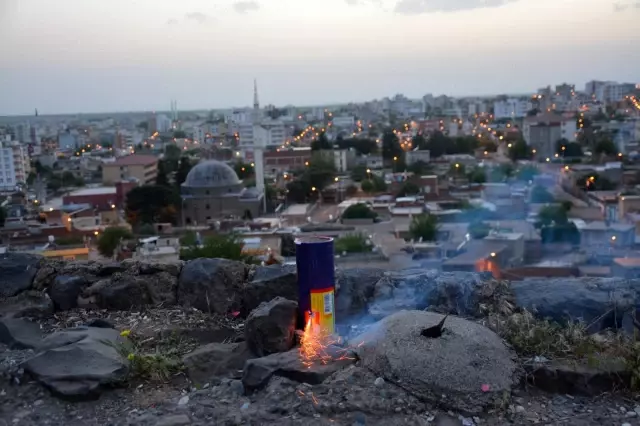 Siverek'te Ramazan topu geleneği sürdürülüyor Siverek'te Ramazan topu geleneği sürdürülüyor