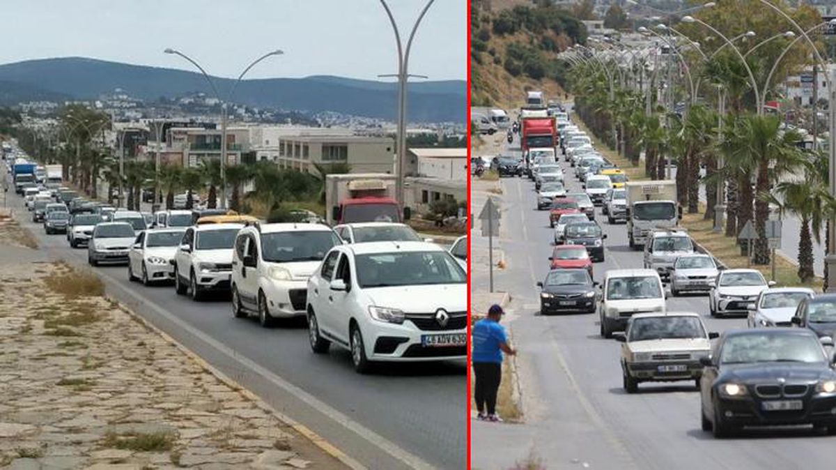 Tam kapanma kararı sonrası binlerin akın ettiği Bodrum'da belediye başkanı isyan etti: Büyük bir kaos yaşanıyor