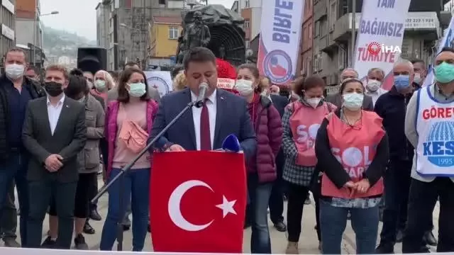 Tam kapanma nedeniyle erken 1 Mayıs kutlaması Tam kapanma nedeniyle erken 1 Mayıs kutlaması