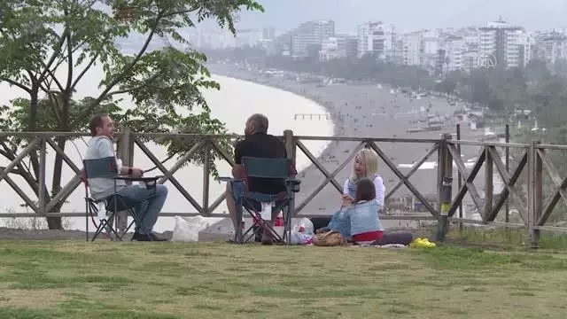 Drone - 'Tam kapanma' döneminin başlamasıyla sessizliğe büründü Drone - 'Tam kapanma' döneminin başlamasıyla sessizliğe büründü
