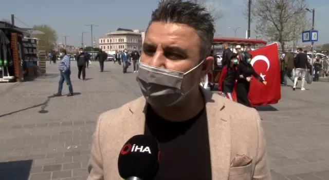 Tam kapanma öncesi Eminönü'nde yoğunluk Tam kapanma öncesi Eminönü'nde yoğunluk