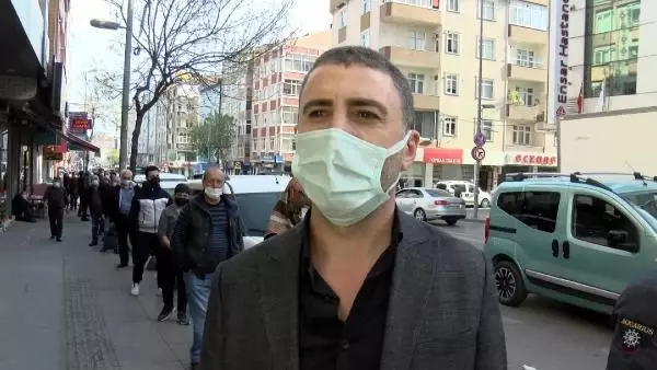 TAM KAPANMA ÖNCESİ ESENLER'DE BAKLAVA KUYRUĞU TAM KAPANMA ÖNCESİ ESENLER'DE BAKLAVA KUYRUĞU