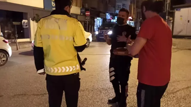 Yasak sonrası Samandağ'da sıkı uygulama Yasak sonrası Samandağ'da sıkı uygulama