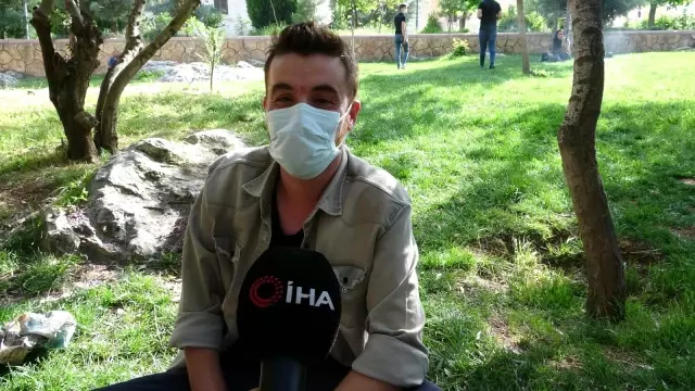 Tam kapanmaya saatler kala vatandaşlar park ve bahçelere akın etti Tam kapanmaya saatler kala vatandaşlar park ve bahçelere akın etti
