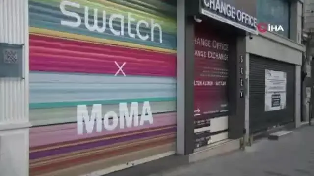 Tam kapanmayla birlikte İstiklal Caddesi turistlere kaldı Tam kapanmayla birlikte İstiklal Caddesi turistlere kaldı