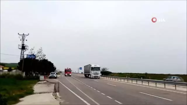 Tekirdağ'da fabrika yangını Tekirdağ'da fabrika yangını