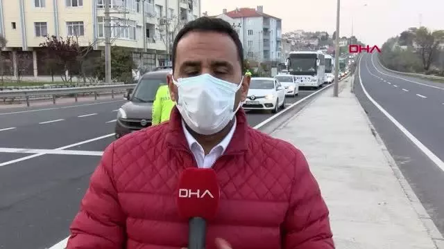 TEKİRDAĞ İSTANBUL SINIRINA UYGULAMA NOKTASI KURULDU TEKİRDAĞ İSTANBUL SINIRINA UYGULAMA NOKTASI KURULDU