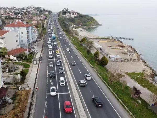 TEKİRDAĞ İSTANBUL SINIRINA UYGULAMA NOKTASI KURULDU TEKİRDAĞ İSTANBUL SINIRINA UYGULAMA NOKTASI KURULDU