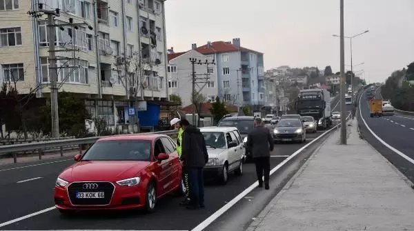 TEKİRDAĞ İSTANBUL SINIRINA UYGULAMA NOKTASI KURULDU TEKİRDAĞ İSTANBUL SINIRINA UYGULAMA NOKTASI KURULDU