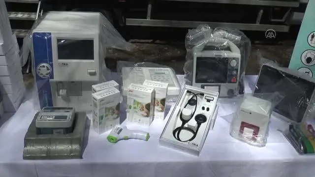 TİKA Kuzey Makedonya'ya tıbbi malzeme ve teknik donanım desteğinde bulundu TİKA Kuzey Makedonya'ya tıbbi malzeme ve teknik donanım desteğinde bulundu