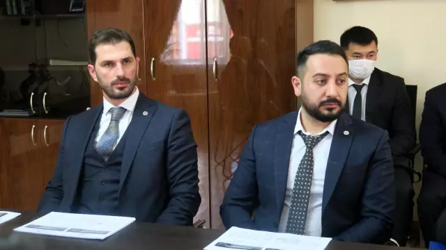 TÜGİAD Yönetim Kurulu Başkanı Çevikel ve Türk heyetten Kırgızistan'a ziyaret TÜGİAD Yönetim Kurulu Başkanı Çevikel ve Türk heyetten Kırgızistan'a ziyaret