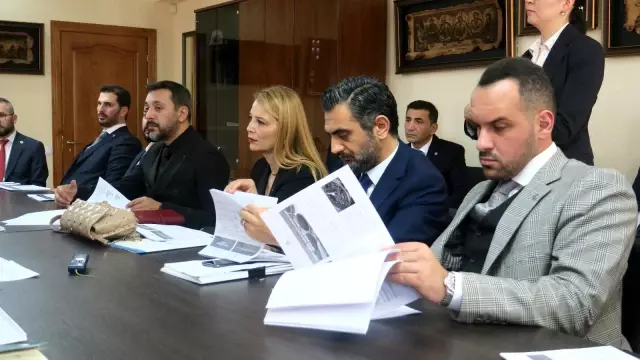 TÜGİAD Yönetim Kurulu Başkanı Çevikel ve Türk heyetten Kırgızistan'a ziyaret TÜGİAD Yönetim Kurulu Başkanı Çevikel ve Türk heyetten Kırgızistan'a ziyaret