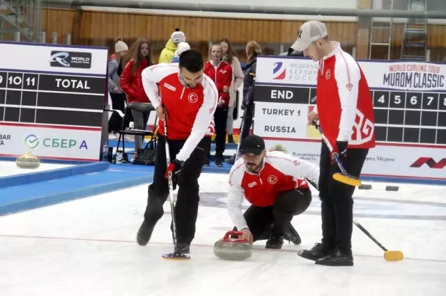 Türkiye Curling de şampiyonluğa koşuyor Türkiye Curling de şampiyonluğa koşuyor