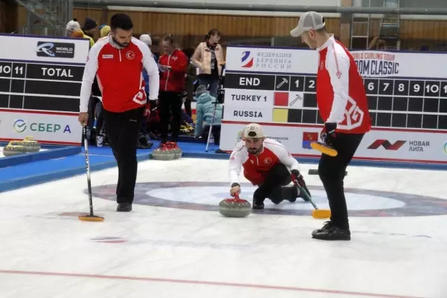 Türkiye Curling de şampiyonluğa koşuyor Türkiye Curling de şampiyonluğa koşuyor