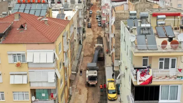 Üçgen'de çalışmalar başladı Üçgen'de çalışmalar başladı