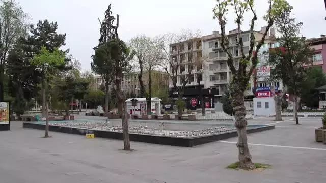 Erzincan, tam kapanma süreciyle sessizliğe büründü Erzincan, tam kapanma süreciyle sessizliğe büründü