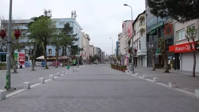 Erzincan, tam kapanma süreciyle sessizliğe büründü Erzincan, tam kapanma süreciyle sessizliğe büründü