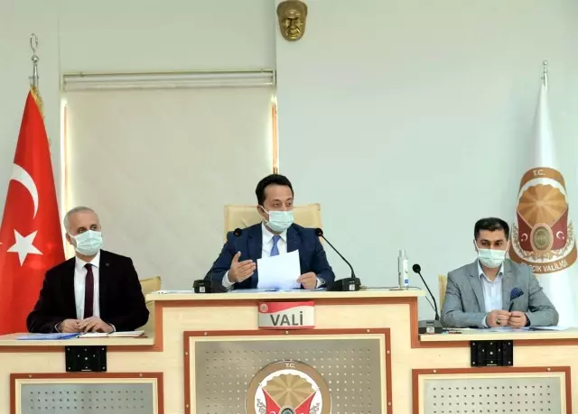 Bilecik'te 'tam kapanma toplantısı' düzenlendi Bilecik'te 'tam kapanma toplantısı' düzenlendi