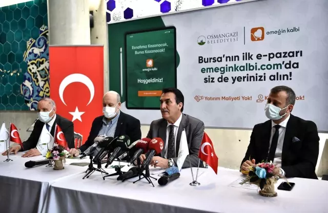 Osmangazi Belediyesi Türkiye'nin ilk ve en büyük e-ticaret pazarını açıyor Osmangazi Belediyesi Türkiye'nin ilk ve en büyük e-ticaret pazarını açıyor