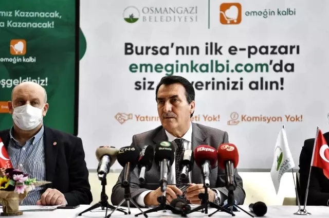 Osmangazi Belediyesi Türkiye'nin ilk ve en büyük e-ticaret pazarını açıyor Osmangazi Belediyesi Türkiye'nin ilk ve en büyük e-ticaret pazarını açıyor
