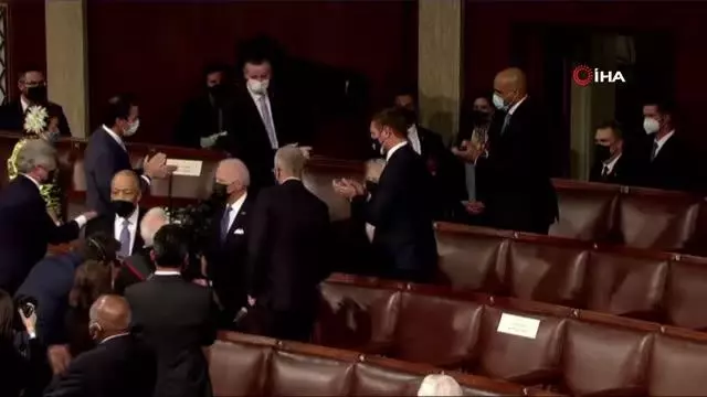 Son dakika... - ABD Başkanı Biden ilk kez Kongre'ye hitap etti: 'Amerika yeniden yükseliyor' Son dakika... - ABD Başkanı Biden ilk kez Kongre'ye hitap etti: 'Amerika yeniden yükseliyor'