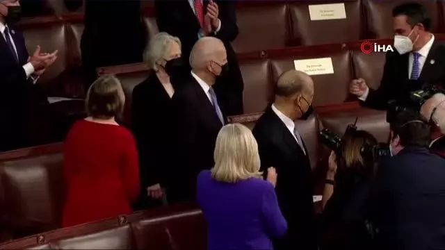 Son dakika... - ABD Başkanı Biden ilk kez Kongre'ye hitap etti: 'Amerika yeniden yükseliyor' Son dakika... - ABD Başkanı Biden ilk kez Kongre'ye hitap etti: 'Amerika yeniden yükseliyor'