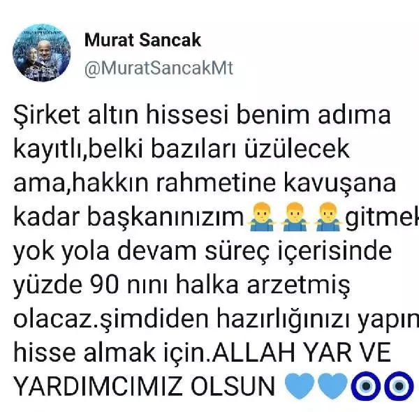 Adana Demirspor şirketleşti: Hakkın rahmetine kavuşana kadar başkanınızım Adana Demirspor şirketleşti: Hakkın rahmetine kavuşana kadar başkanınızım