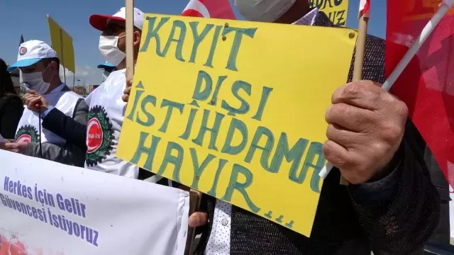 Ağrı'da İşçi Bayram'ı kutlandı