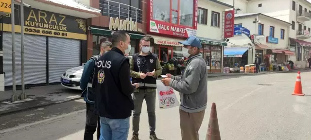 Aşkale'de kapanma denetimi Aşkale'de kapanma denetimi