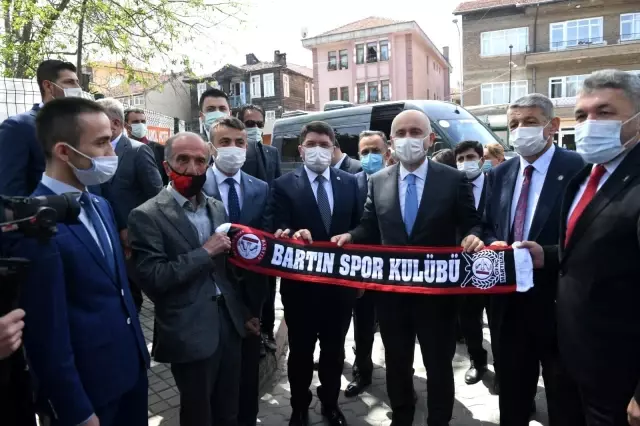 Son dakika haber... Ulaştırma ve Altyapı Bakanı Adil Karaismailoğlu Bartın'da konuştu Açıklaması Son dakika haber... Ulaştırma ve Altyapı Bakanı Adil Karaismailoğlu Bartın'da konuştu Açıklaması
