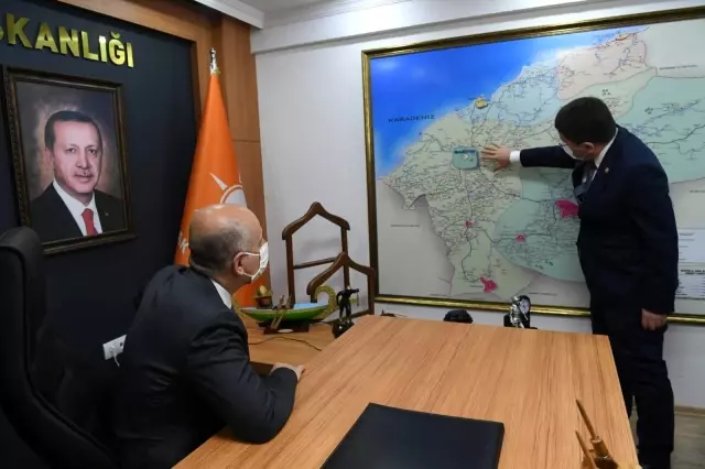 Son dakika haber... Ulaştırma ve Altyapı Bakanı Adil Karaismailoğlu Bartın'da konuştu Açıklaması Son dakika haber... Ulaştırma ve Altyapı Bakanı Adil Karaismailoğlu Bartın'da konuştu Açıklaması