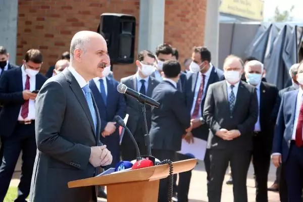 Ulaştırma ve Altyapı Bakanı Karaismailoğlu Zonguldak Çaycuma Havalimanı'nda konuştu Açıklaması Ulaştırma ve Altyapı Bakanı Karaismailoğlu Zonguldak Çaycuma Havalimanı'nda konuştu Açıklaması