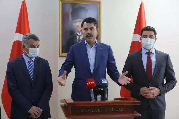 TUNCELİ BAKAN KURUM: MUNZUR VE PÜLÜMÜR VADİLERİNİ KESİN KORUNACAK ALAN İLAN EDECEĞİZ TUNCELİ BAKAN KURUM: MUNZUR VE PÜLÜMÜR VADİLERİNİ KESİN KORUNACAK ALAN İLAN EDECEĞİZ